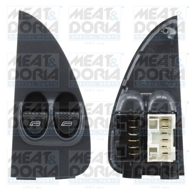 Switch, window regulator